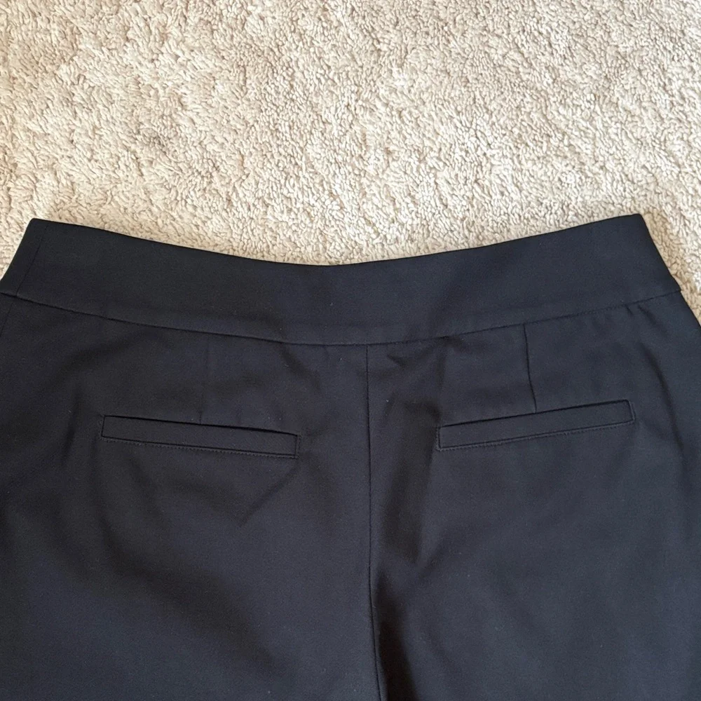 Kate Spade Black Wide-Leg Trousers/Pants - Picture 2 of 4